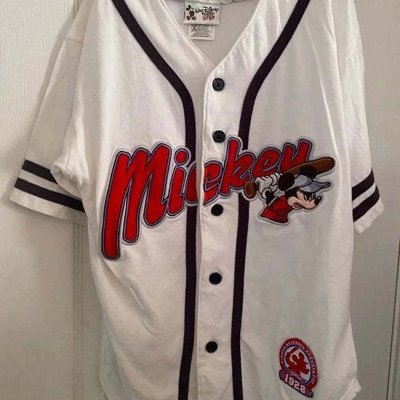 Vintage Mickey Mouse Baseball Jersey - Picture 3 of 8